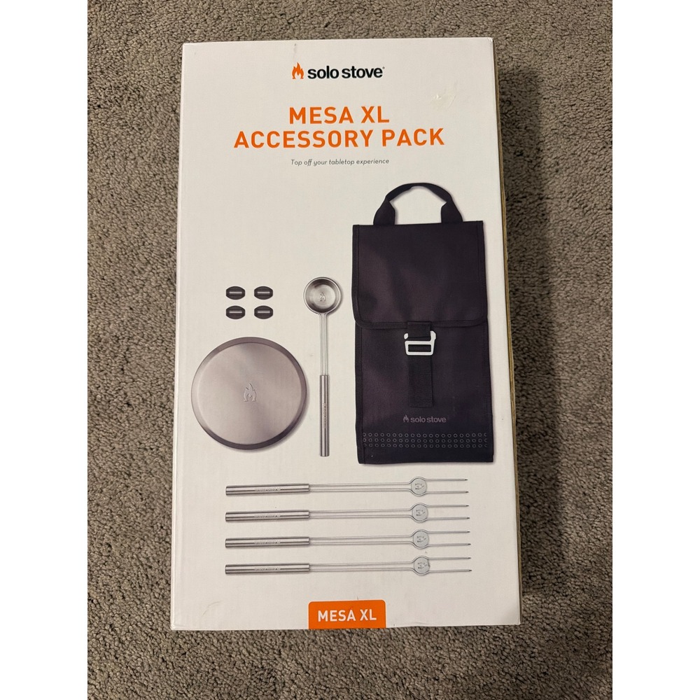 Solo Stove Mesa XL Accessory Pack Stainless Steel Tools with Carry Case New